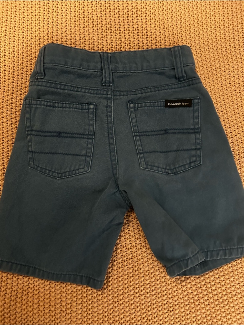 Calvin Klein Jeans Boys Slate Blue Shorts